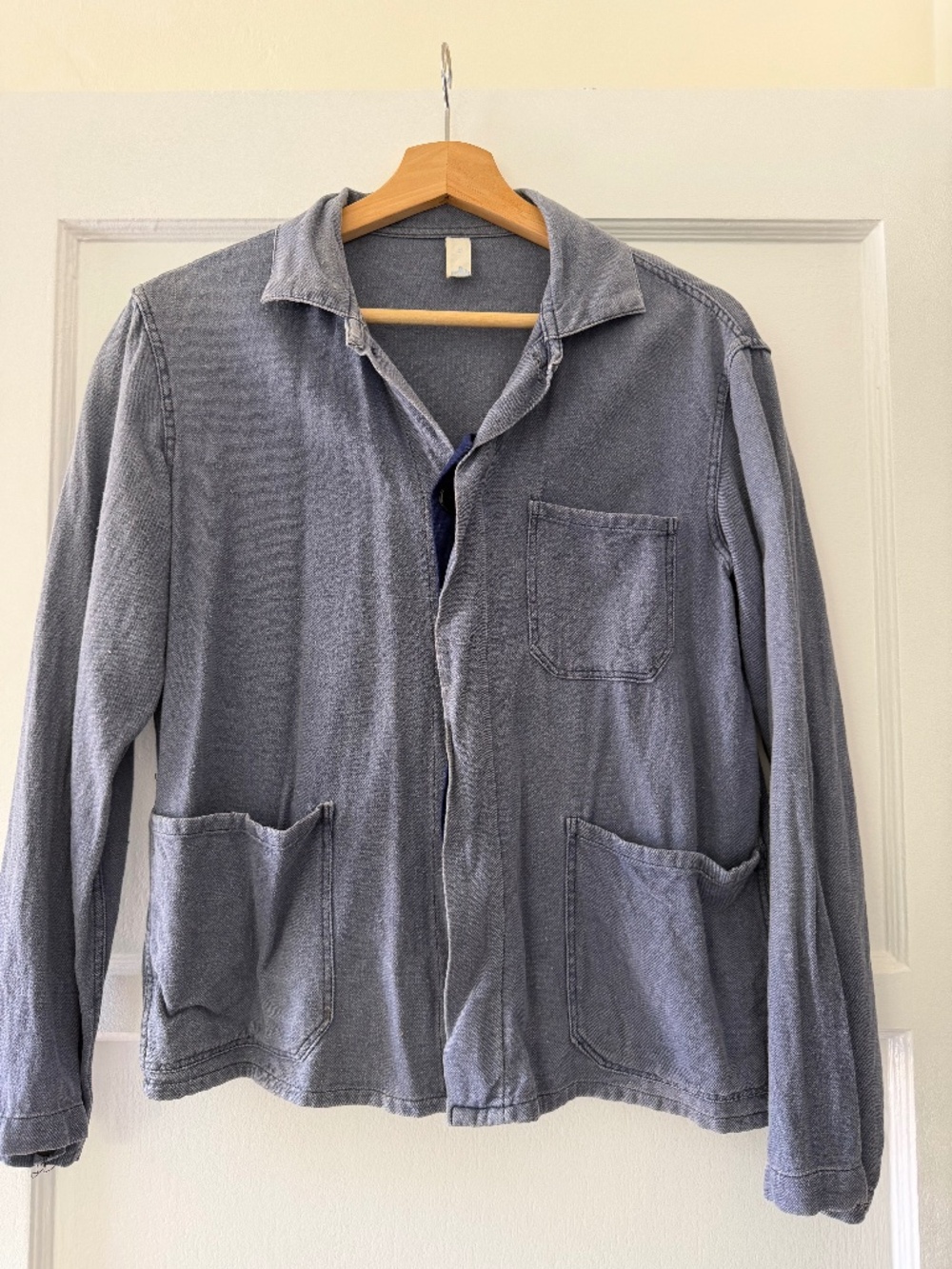 Vintage French Blue Chore Coat